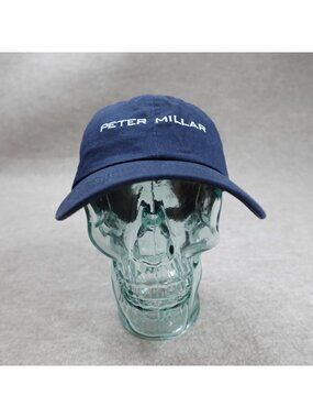 Peter Millar Hat Blue Strapback Dadhat NEW